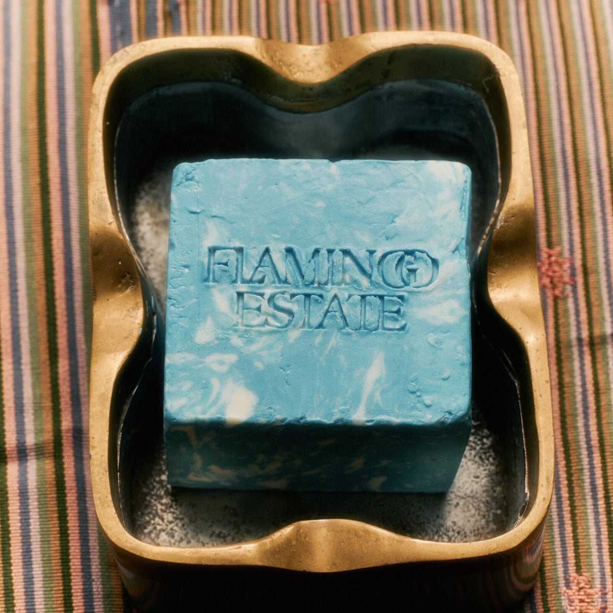 Blue Poppy Alpine Soap Brick