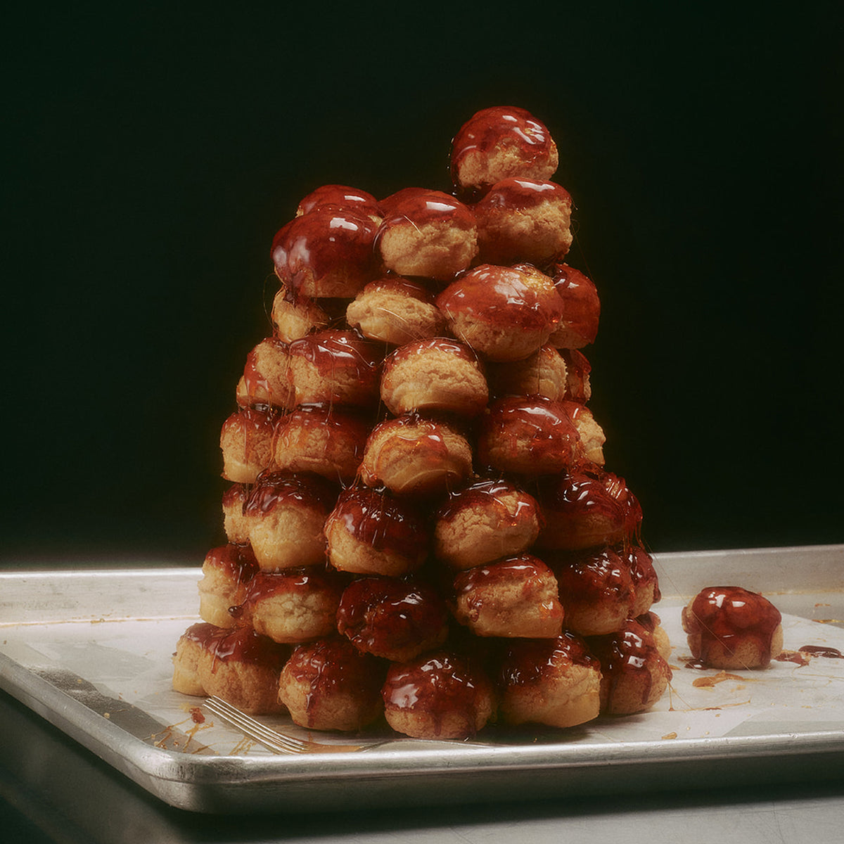 Personalized Croquembouche Candle