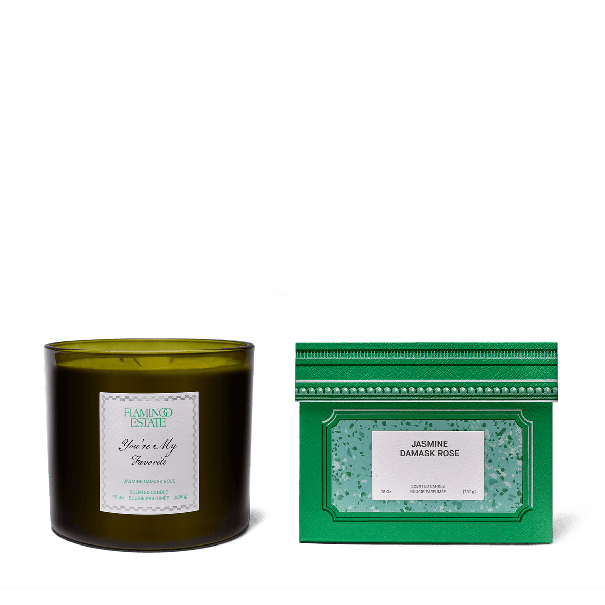 Personalized Jasmine Rose XL Candle
