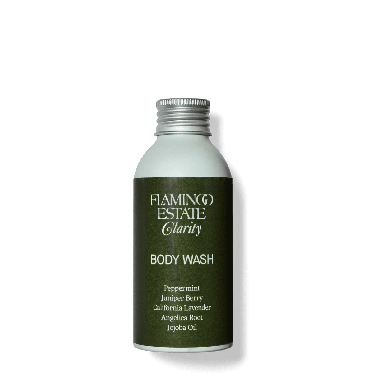 Bottle of Flamingo Estate Clarity Body Wash