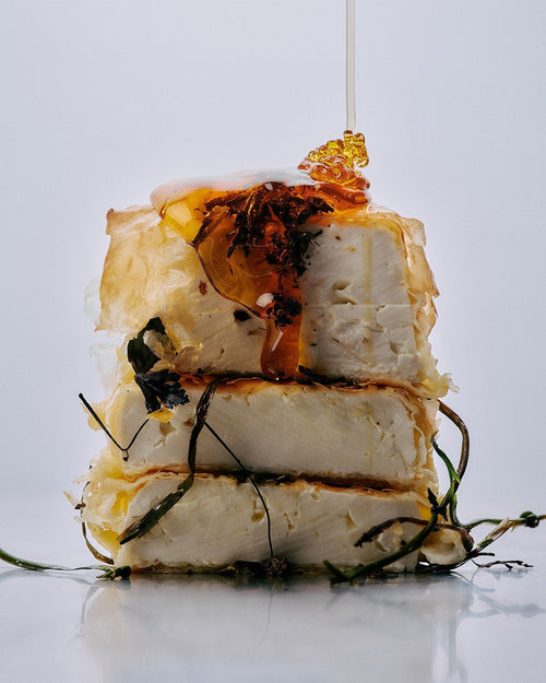Baked Feta Parcels with Honey