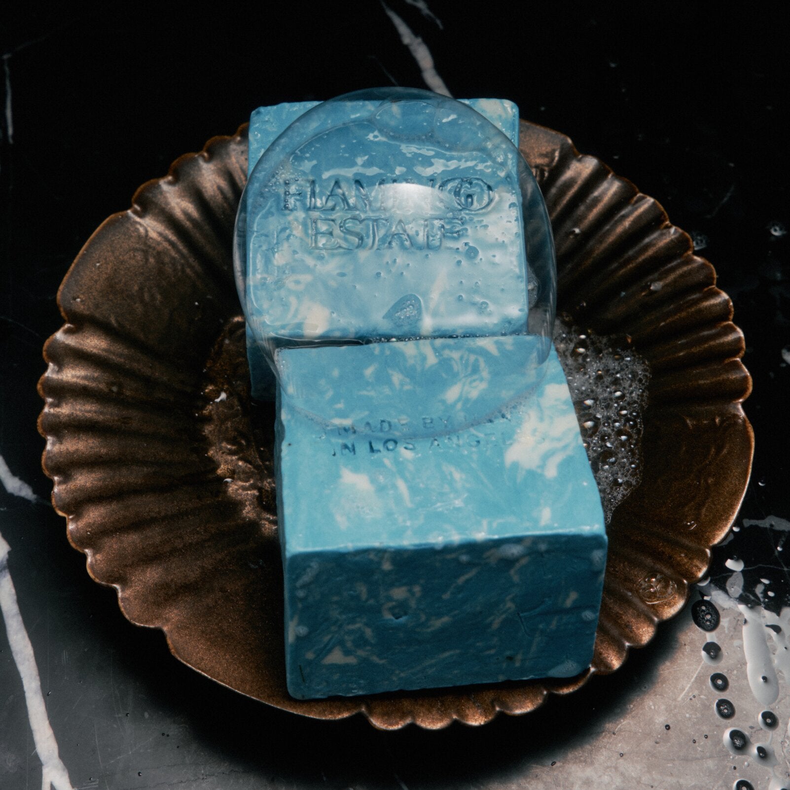Blue Poppy Alpine Soap Brick - Flamingo Estate