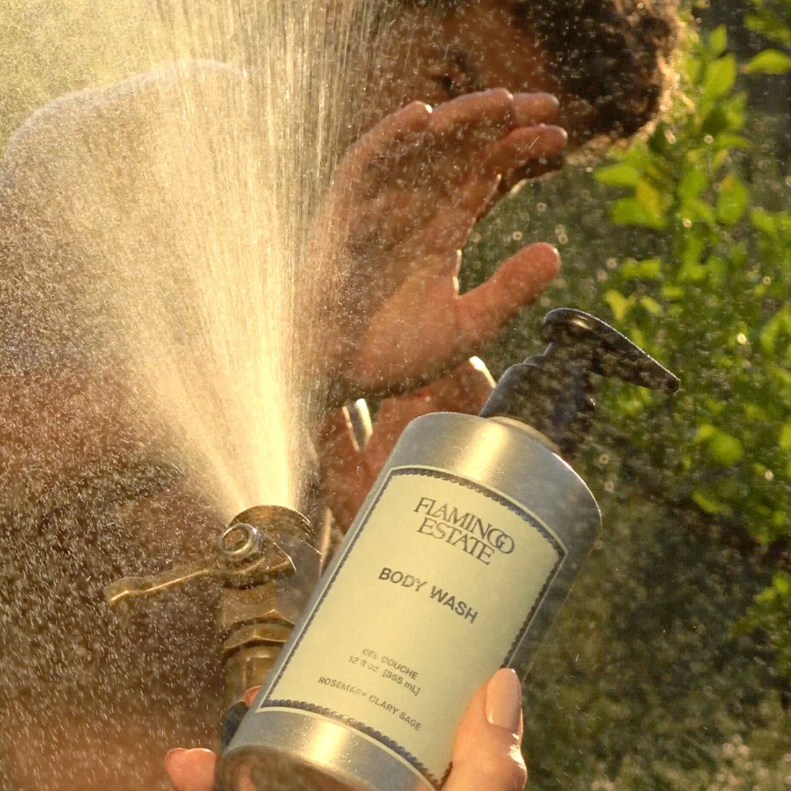 Rosemary Clary Sage Body Wash - Flamingo Estate