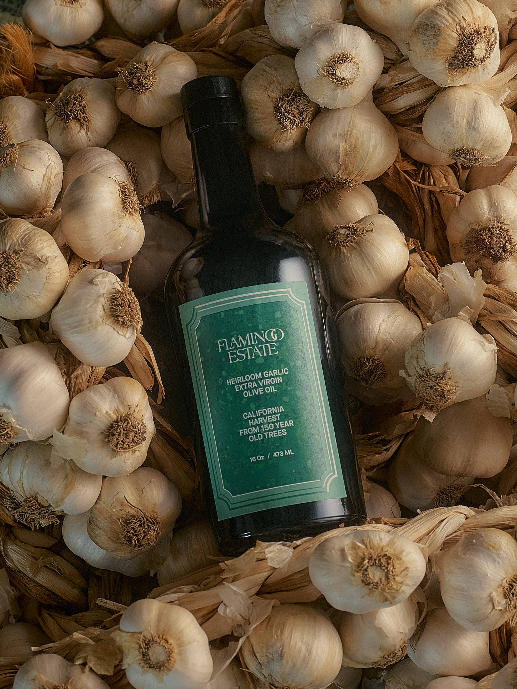 MEMBER GIFT: Heirloom Garlic Olive Oil - Flamingo Estate