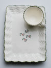 Italian Floral Snack Service for Robinson’s, Mid-20th Century