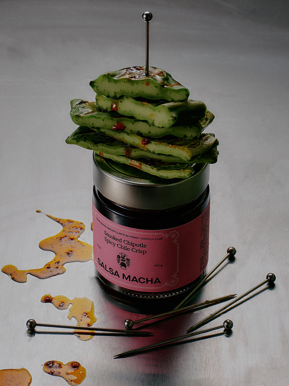 Salsa Macha Chile Crisp - Flamingo Estate