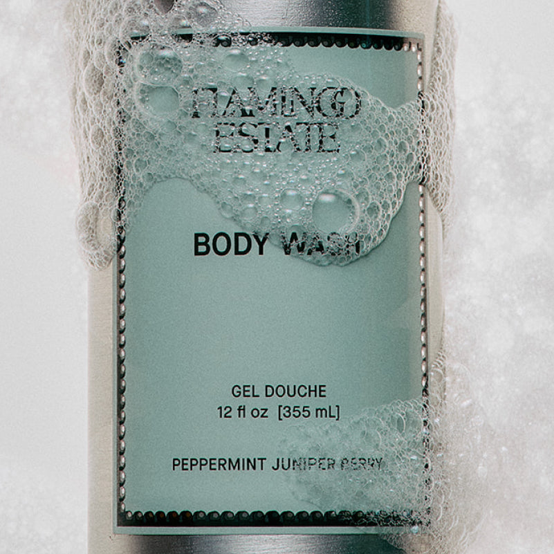 Morning Peppermint & Juniper Berry Body Wash - Flamingo Estate