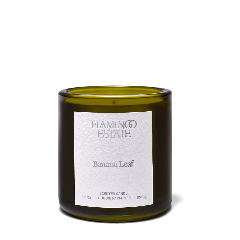 Banana Leaf Candle