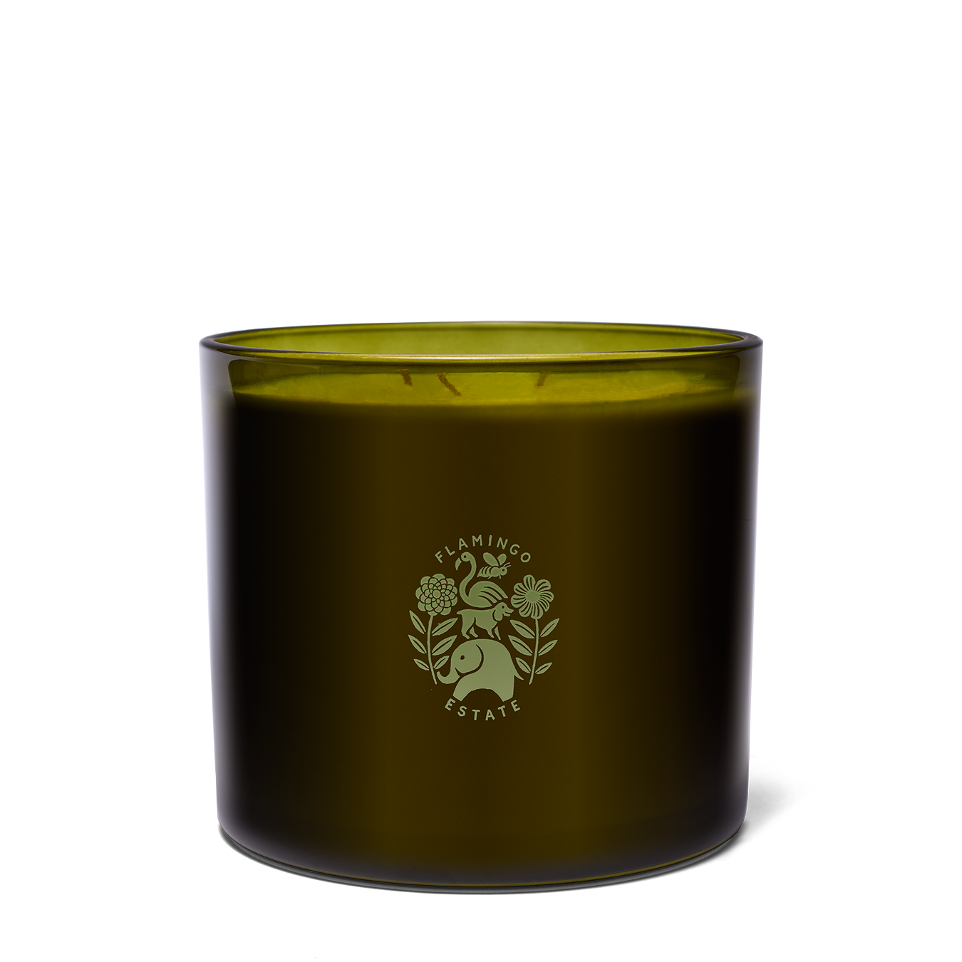 Personalized Jasmine Rose XL Candle - Flamingo Estate