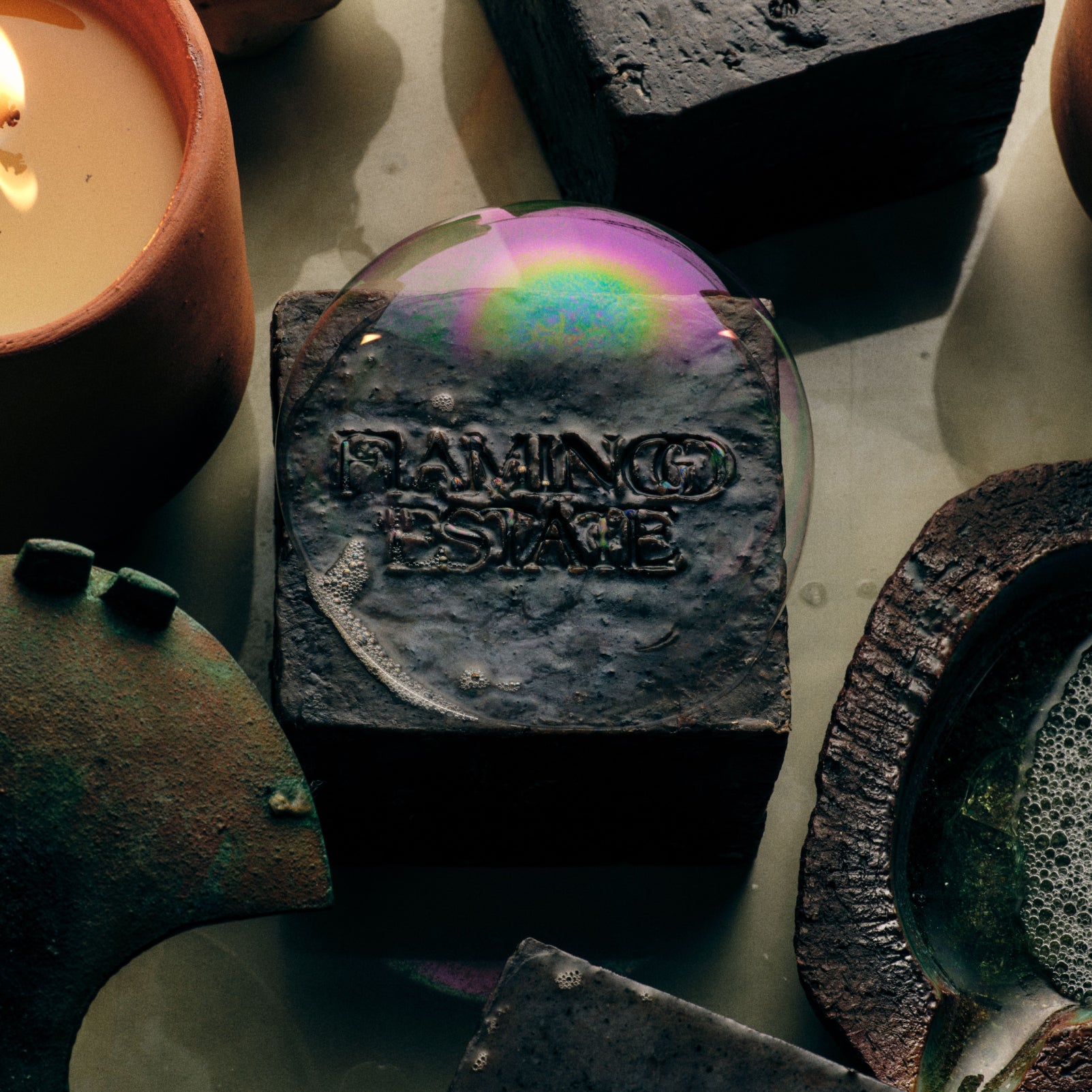 Coffee Soap Brick - Flamingo Estate