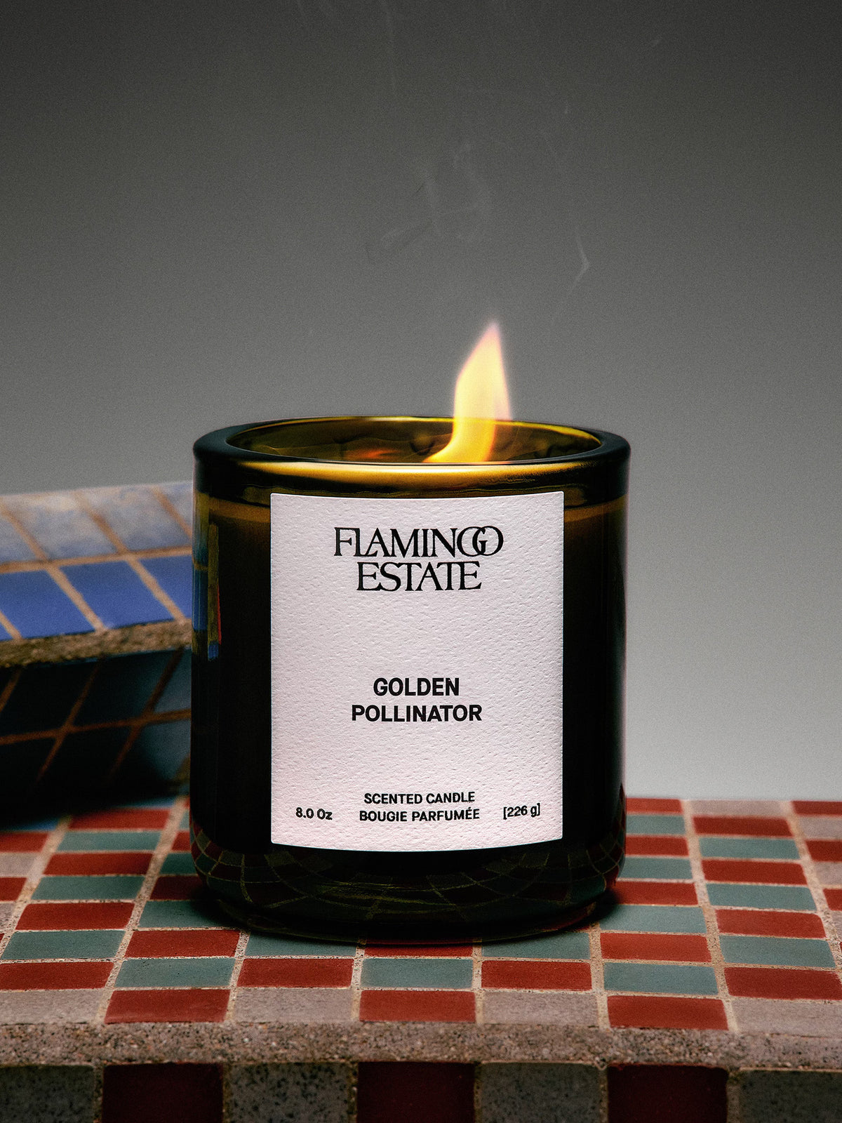Golden Pollinator Candle