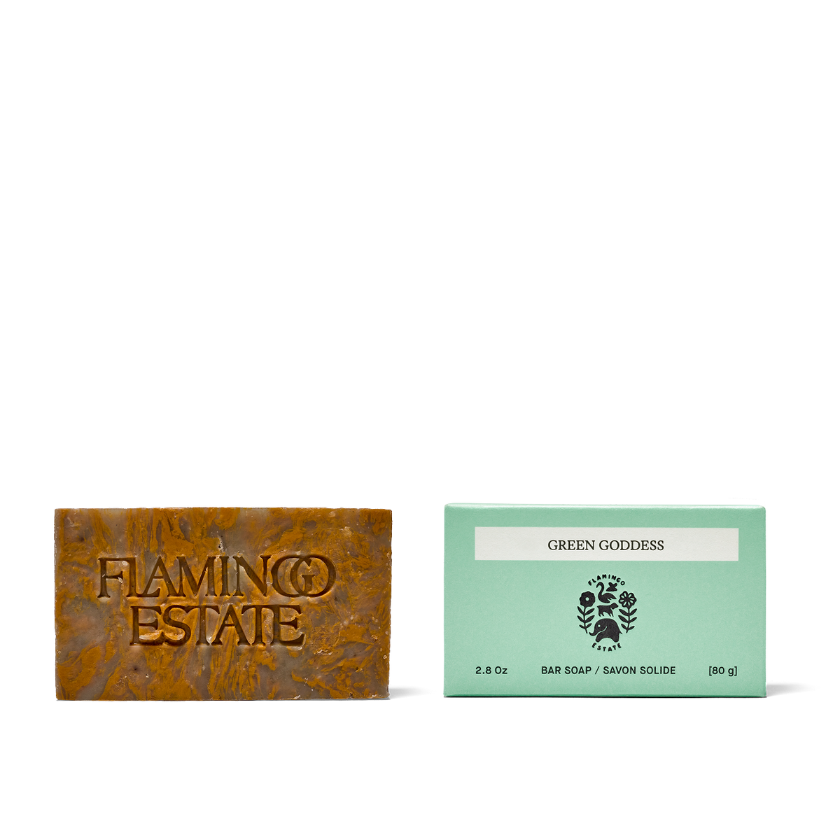 Mini Green Goddess Bar Soap - Flamingo Estate
