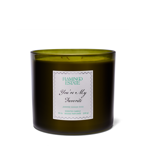 Flamingo Estate Personalized Jasmine Rose XL Candle