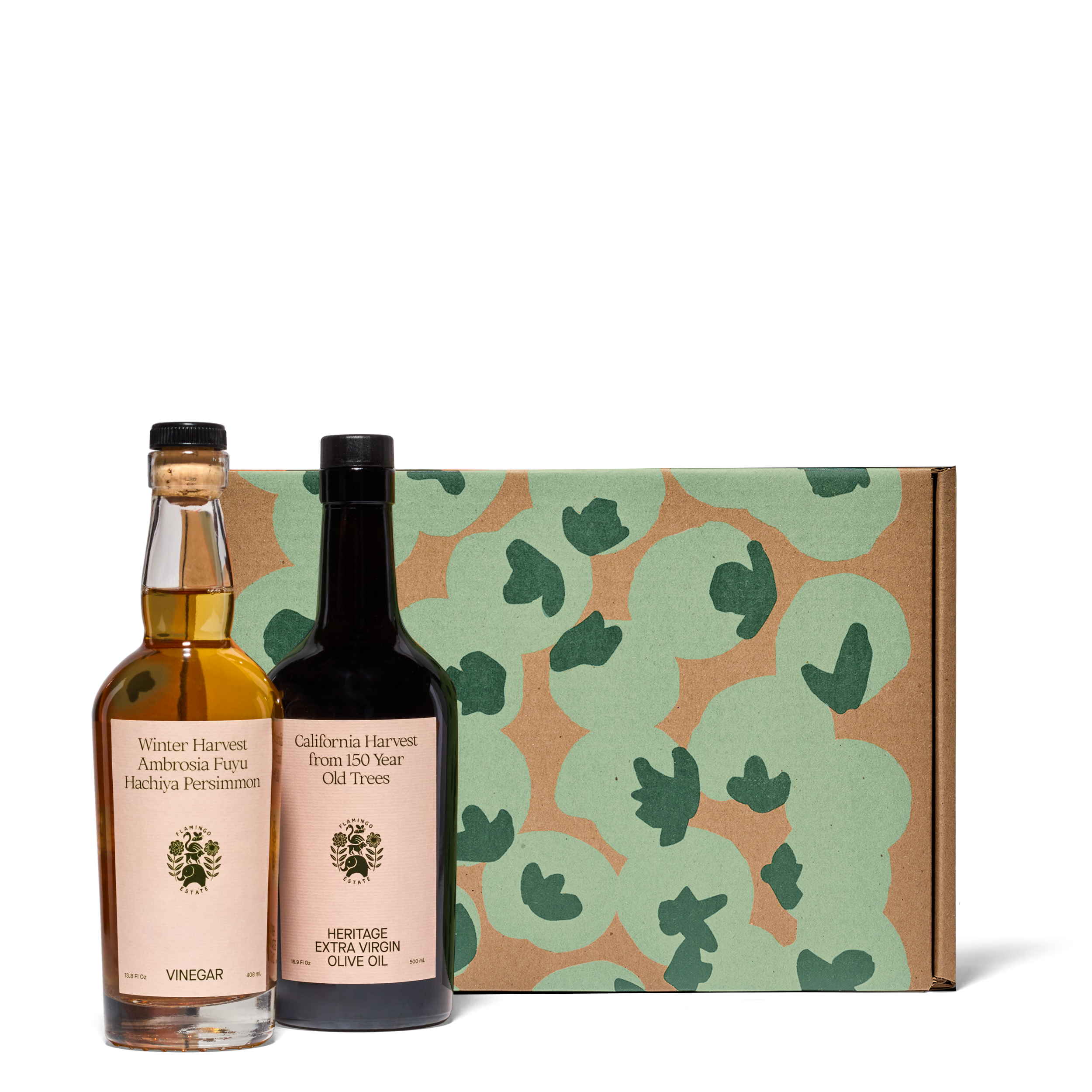 Olive Oil & Fuyu Persimmon Vinegar - Flamingo Estate