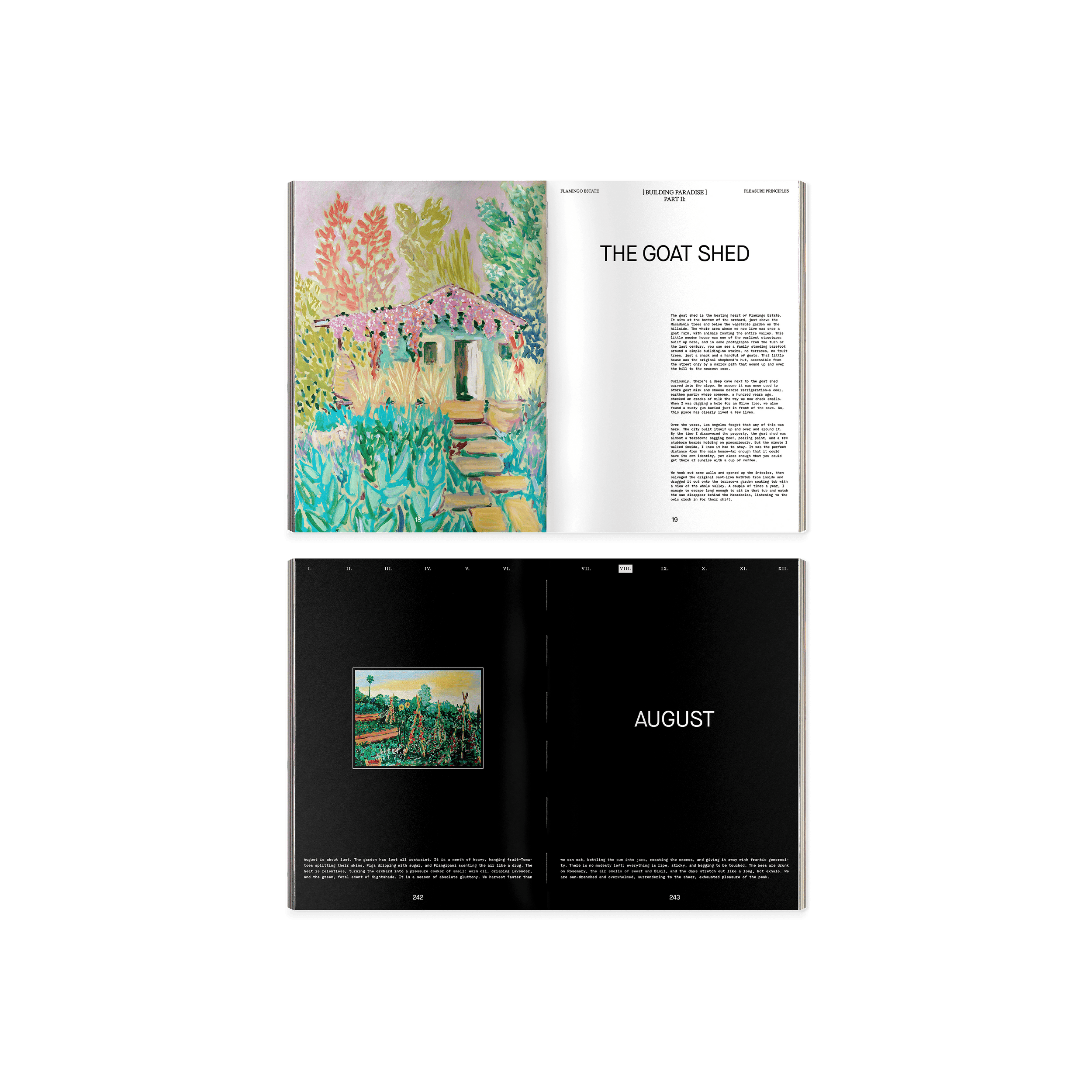 Pleasure Principles: An Almanac from the Garden - Flamingo Estate