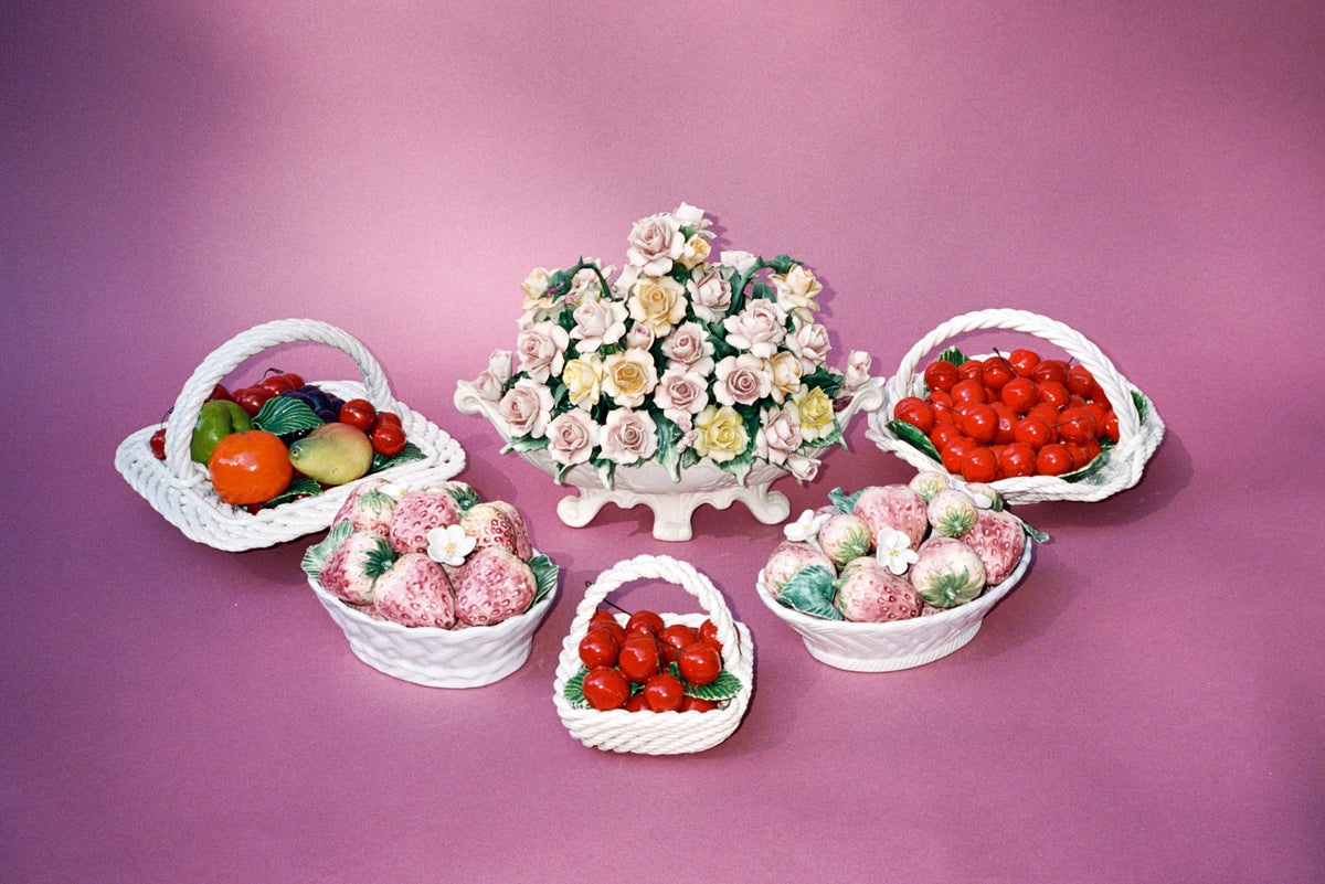 Porcelain Fruit Set - Flamingo Estate