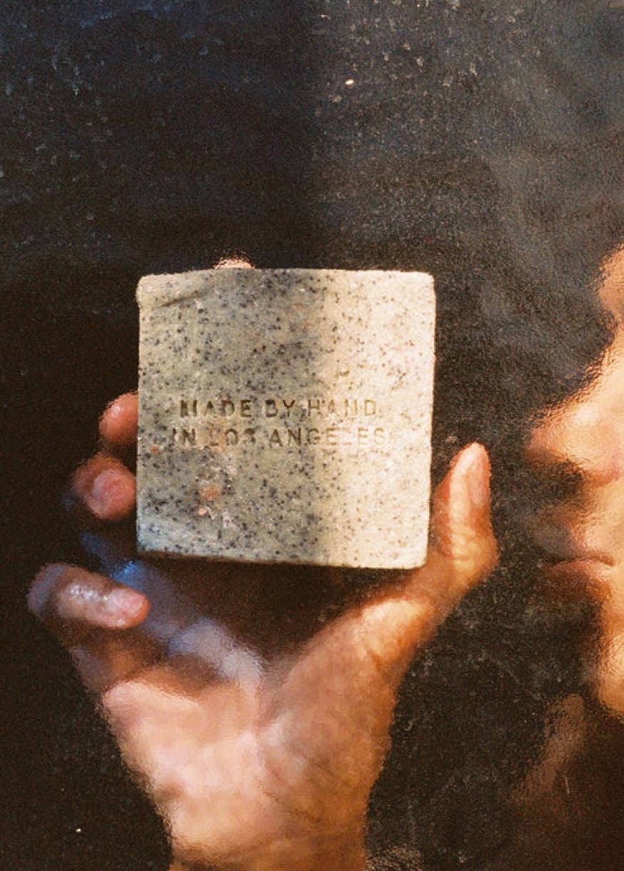 Exfoliating Peppermint Soap Brick