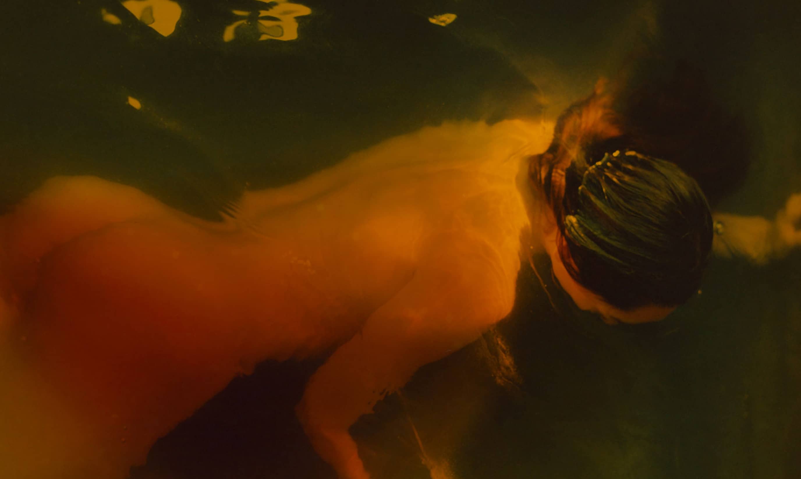 Artful Rendition Of A Woman In Water