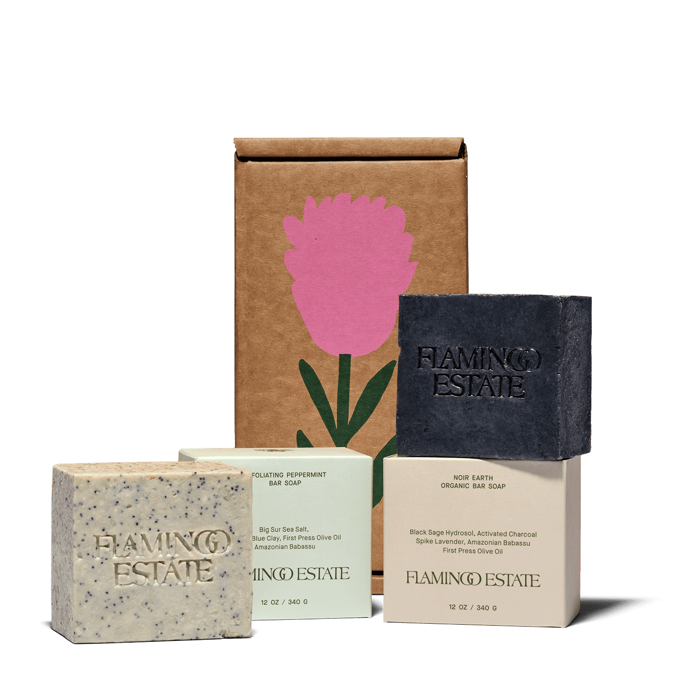 Soap Brick Duo - Flamingo Estate