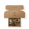 Open Flamingo Estate Box Containing Organic Artisanal Mushrooms