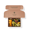 Open Flamingo Estate Box Containing Fresh Seasonal Fruit